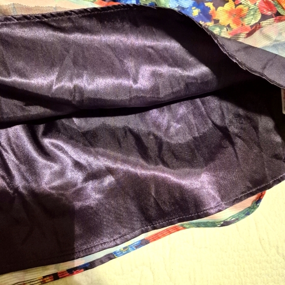 Monsoon girls size 11-12 years purply flowy fully lined sleeveless dress - Picture 3 of 13